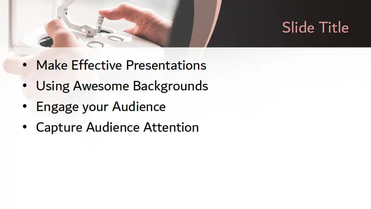 Free Flying Drone PowerPoint Template