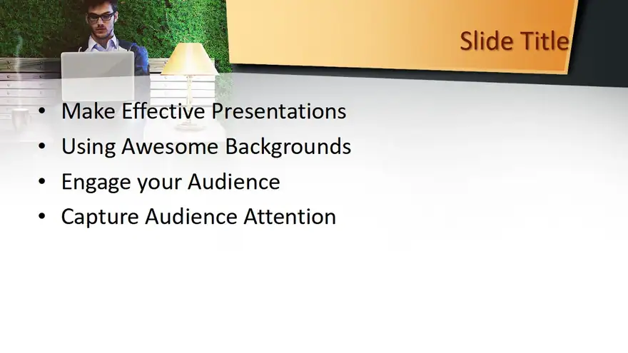 Free Freelancer Work PowerPoint Template