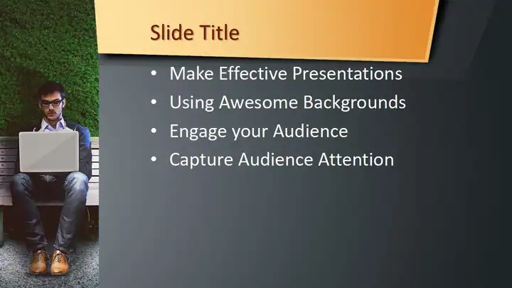 Free Freelancer Work PowerPoint Template