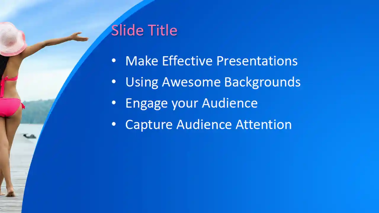 Free Girl PowerPoint Template