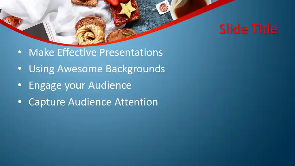 Free Gourmet PowerPoint Template