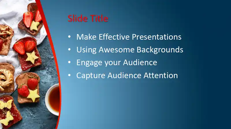 Free Gourmet PowerPoint Template