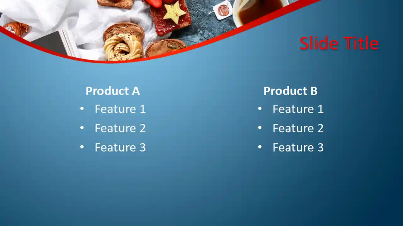 Free Gourmet PowerPoint Template