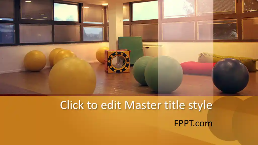 Free Gym PowerPoint Template
