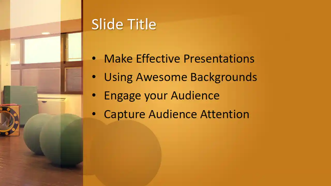 Free Gym PowerPoint Template