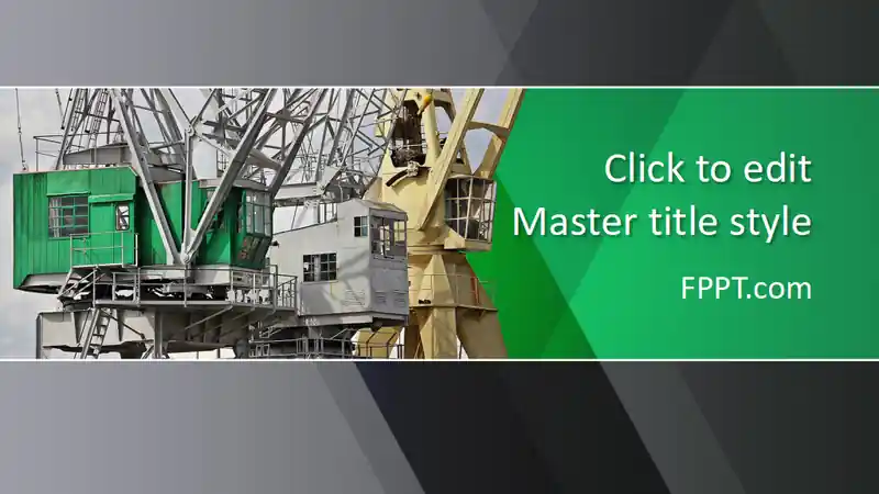 Free Industry PowerPoint Template