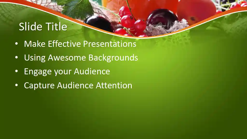 Free Jam PowerPoint Template