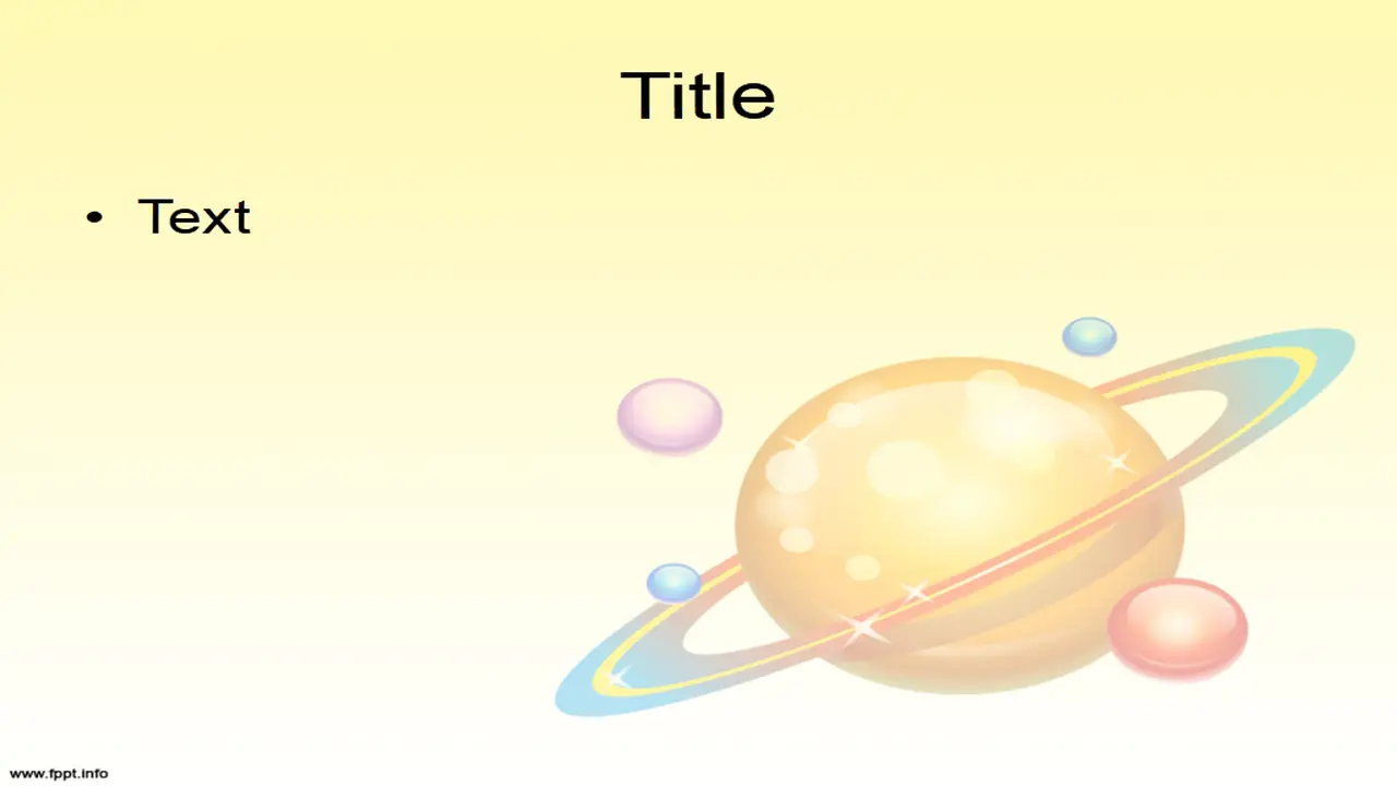 Free Jupiter Powerpoint Template