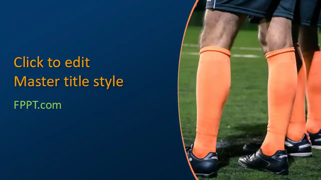 Free Kick PowerPoint Template