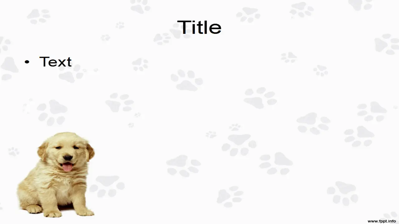 Free Labrador Retriever Powerpoint