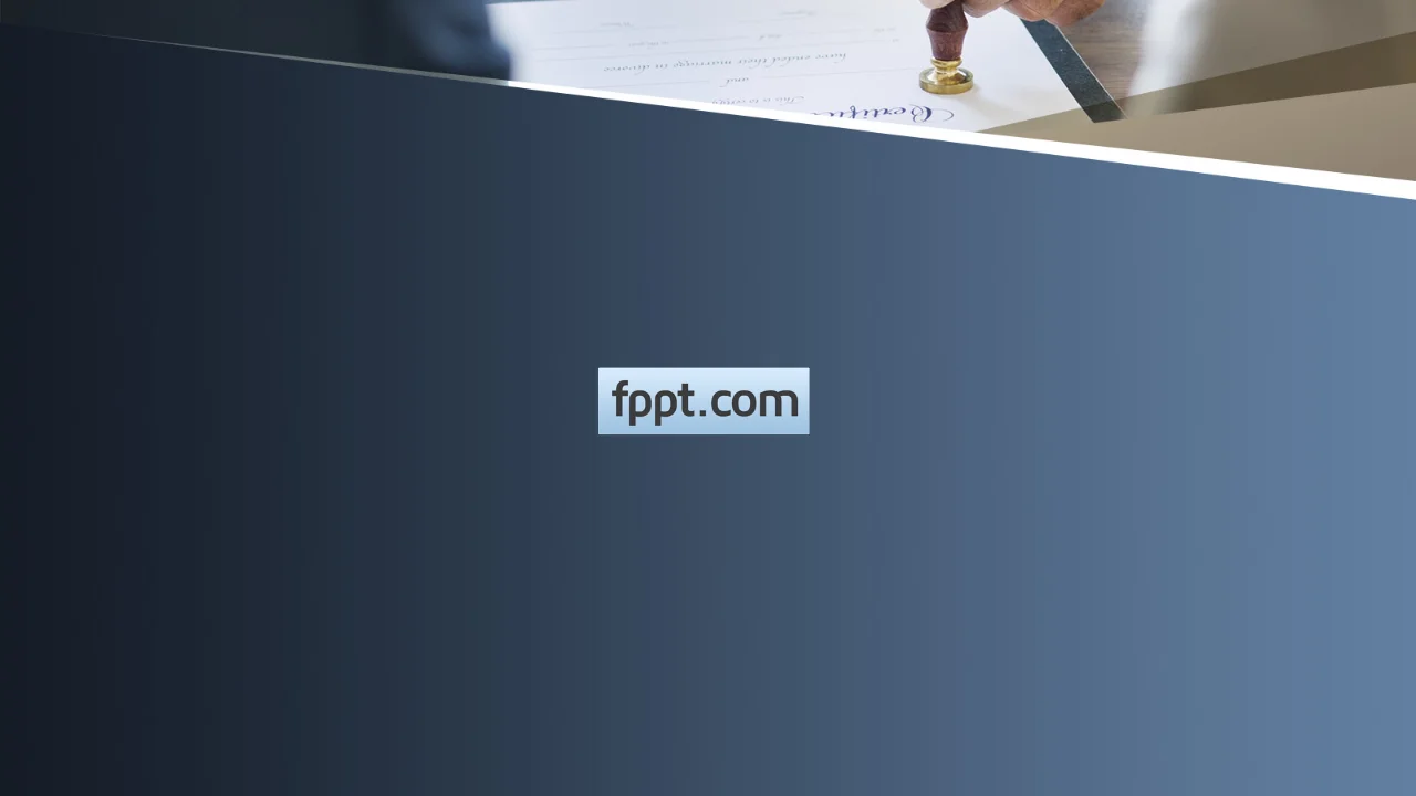 Free Marriage Agreement PowerPoint Template