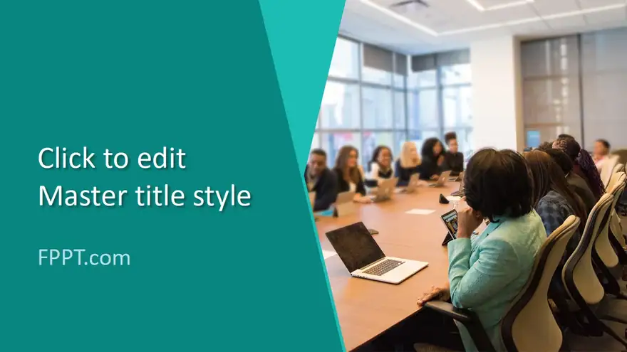 Free Meeting PowerPoint Template