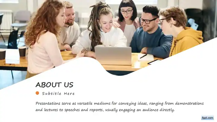 Free Modern Corporate PowerPoint Template