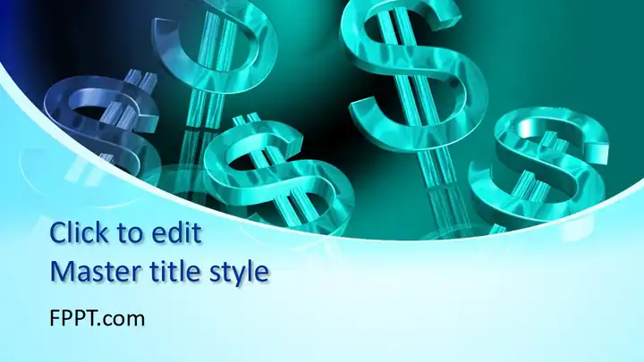 Free Money PowerPoint Template