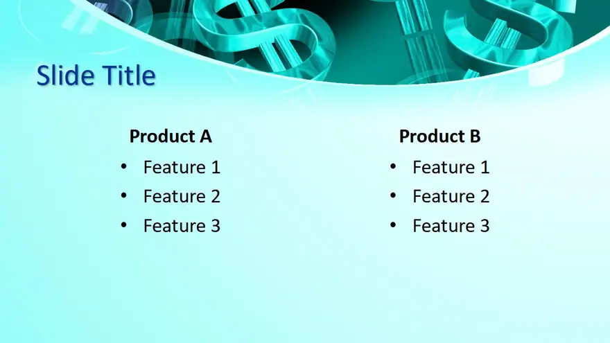 Free Money PowerPoint Template