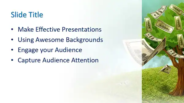 Free Money Tree PowerPoint Template