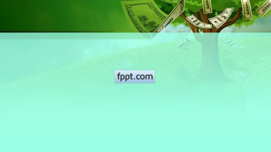 Free Money Tree PowerPoint Template