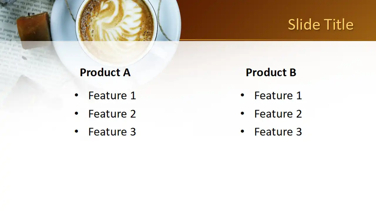 Free Morning Coffee PowerPoint Template