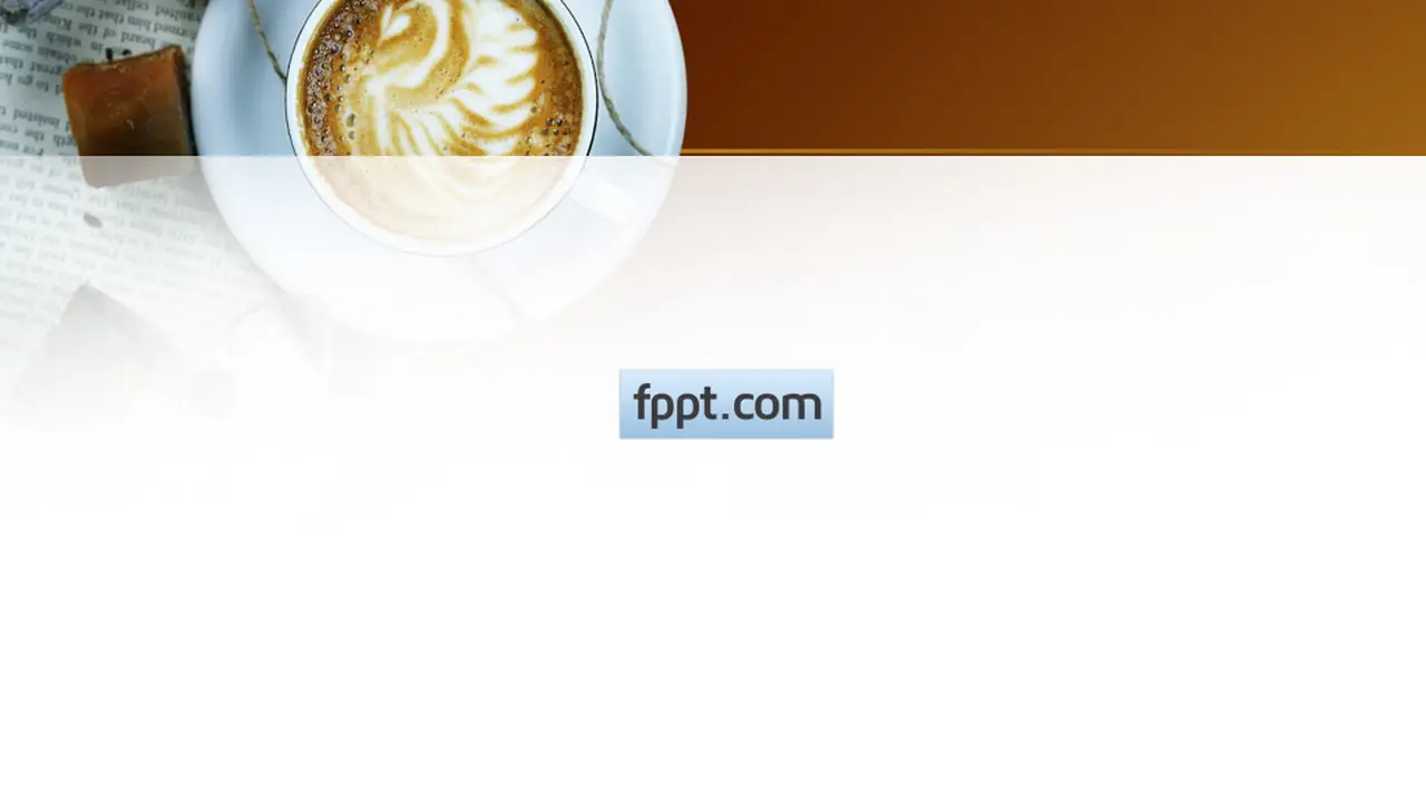 Free Morning Coffee PowerPoint Template