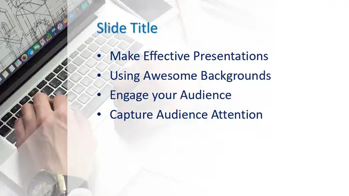 Free Office Computer PowerPoint Template