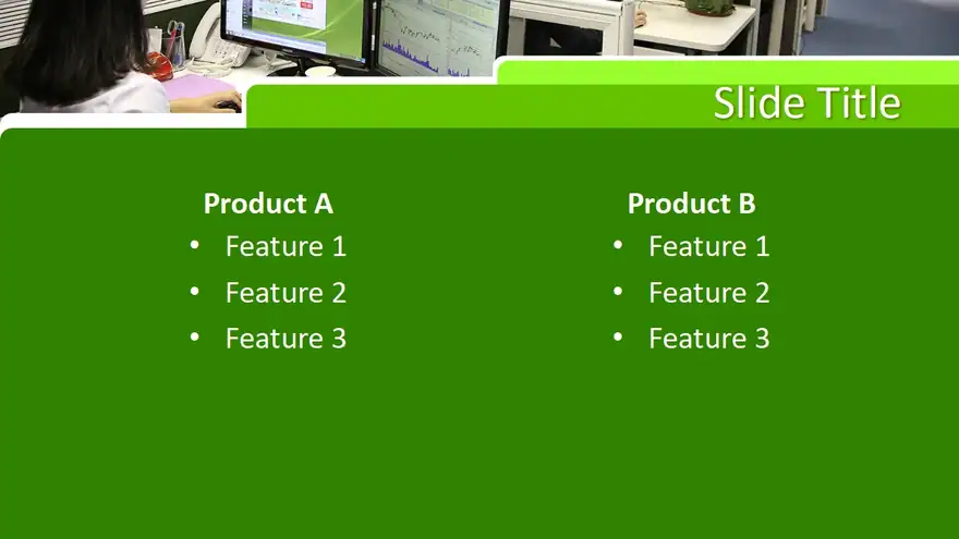 Free Office Space PowerPoint Template
