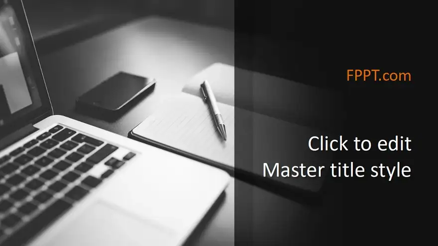 Free Office Workspace Presentation Template