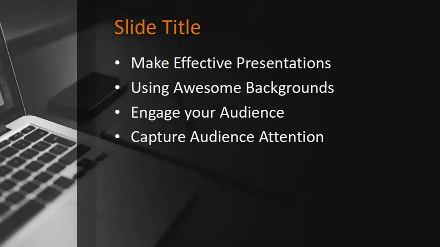 Free Office Workspace Presentation Template