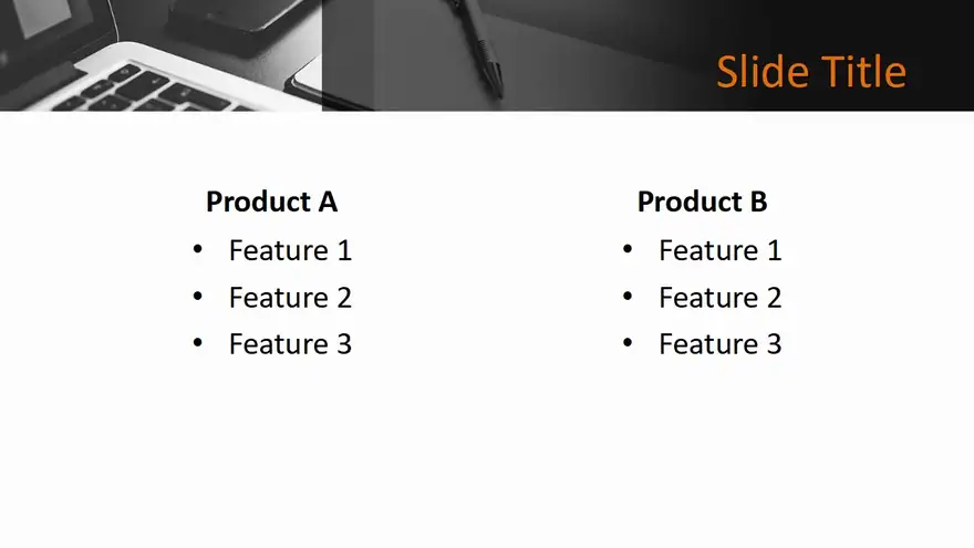 Free Office Workspace Presentation Template