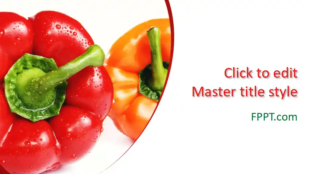 Free Paprika PowerPoint Template