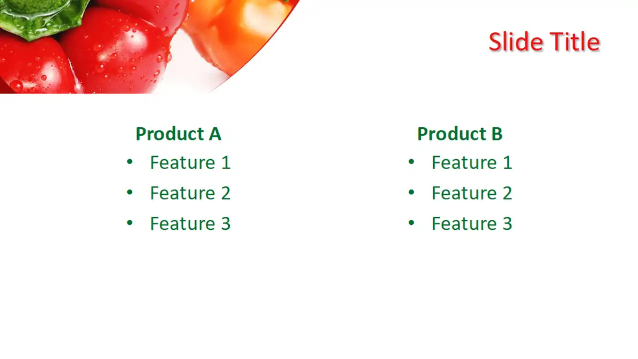 Free Paprika PowerPoint Template