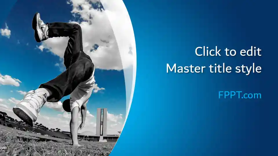 Free Parkour PowerPoint Template