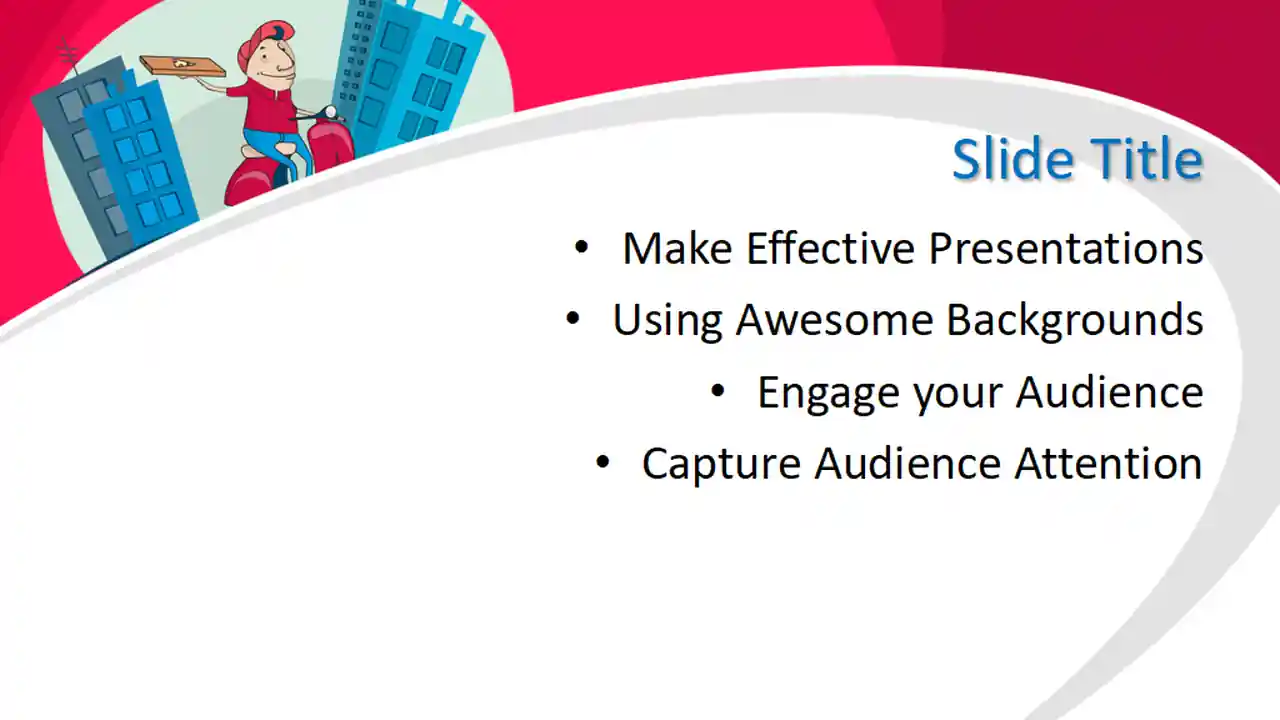 Free Pizza PowerPoint Template