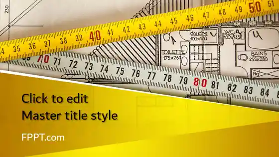 Free Plan PowerPoint Template