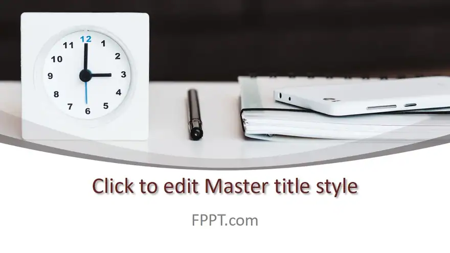 Free Productivity PowerPoint Template