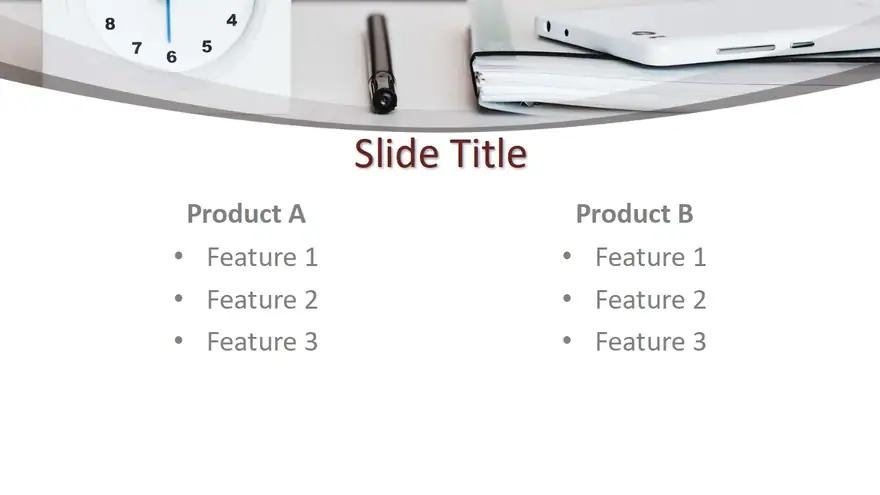 Free Productivity PowerPoint Template