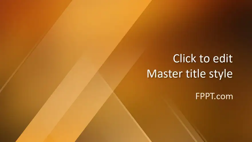 Free Professional Abstract Background PowerPoint Template