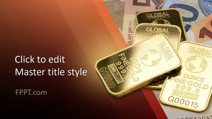 Free Pure Gold PowerPoint Template