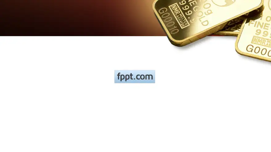 Free Pure Gold PowerPoint Template