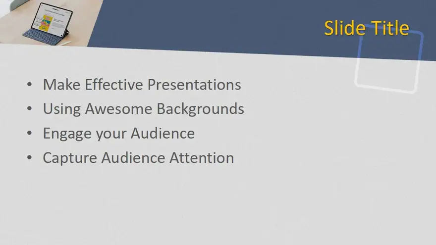 Free Remote Work PowerPoint Template
