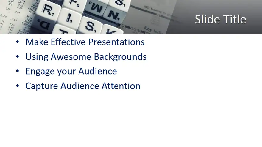 Free Risk PowerPoint Template