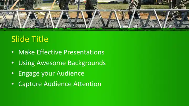 Free Road Workers PowerPoint Template