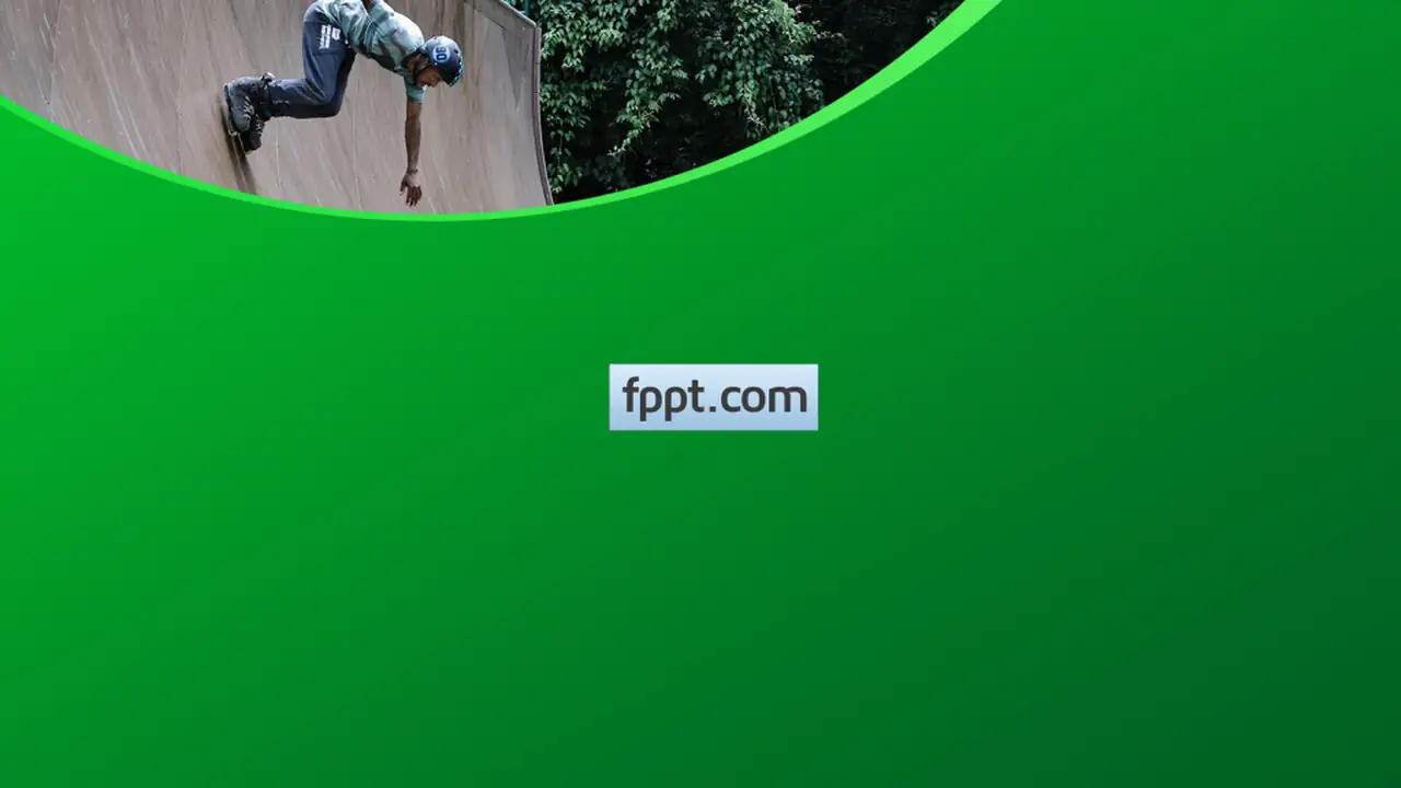 Free Roller Skating PowerPoint Template