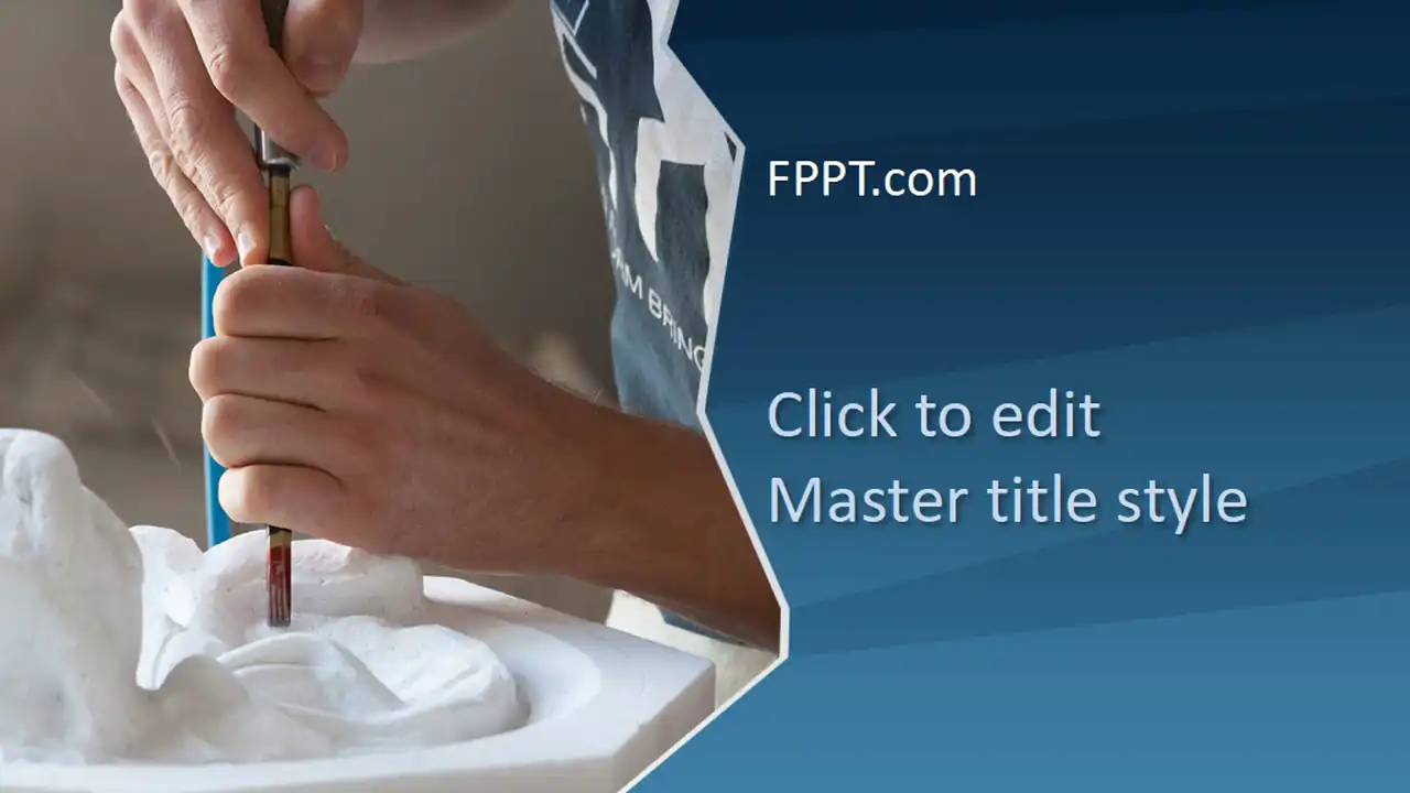 Free Sculptor PowerPoint Template