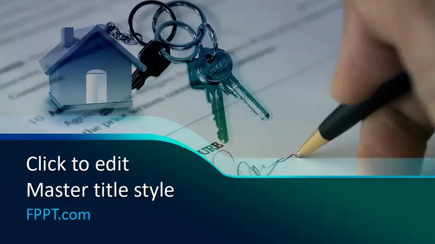 Free Sell Your House PowerPoint Template