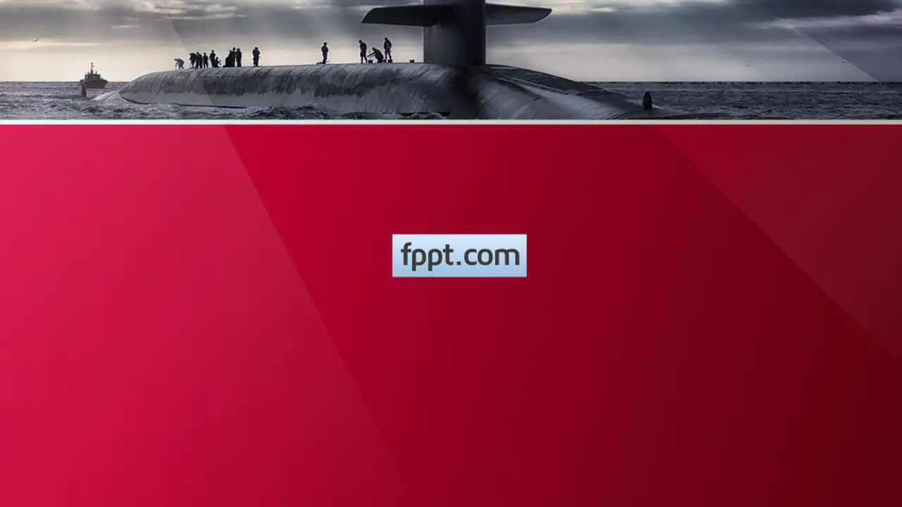 Free Submarine PowerPoint Template