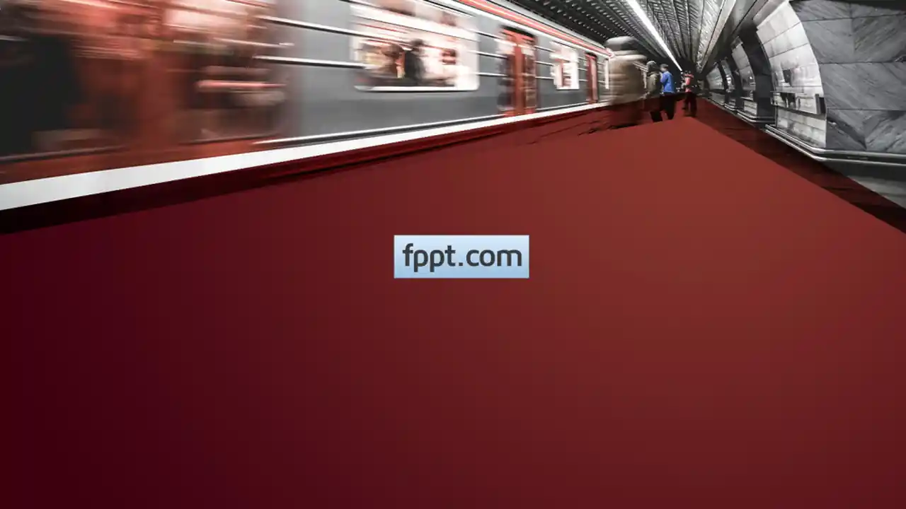 Free Subway PowerPoint Template