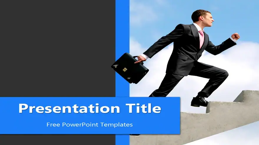 Free Success CEO PowerPoint Template