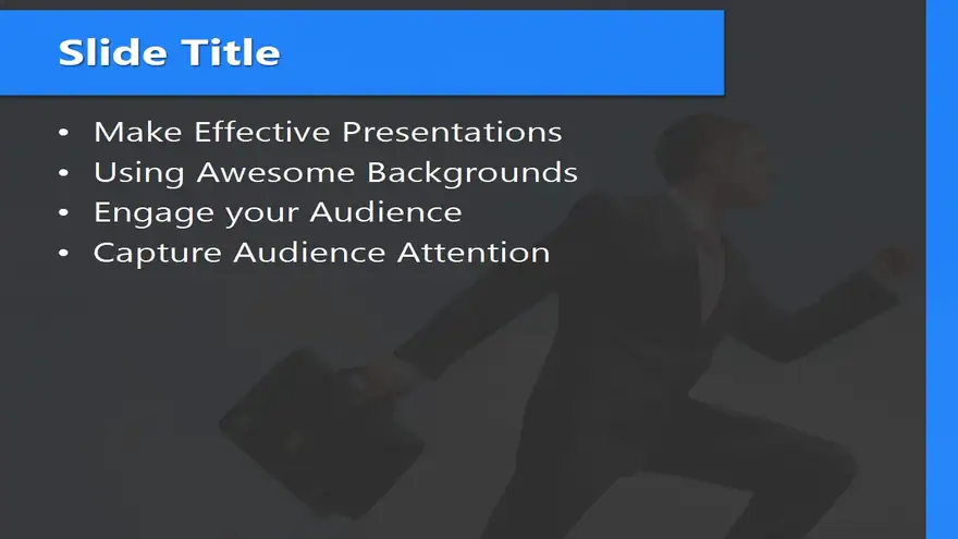 Free Success CEO PowerPoint Template
