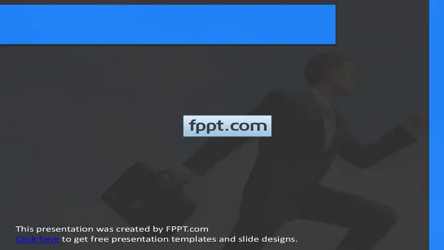 Free Success CEO PowerPoint Template
