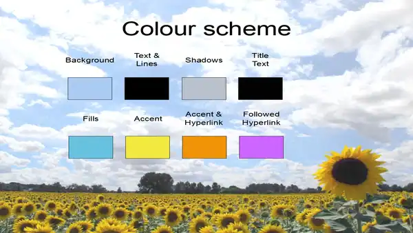 Free Sunflower PowerPoint Template
